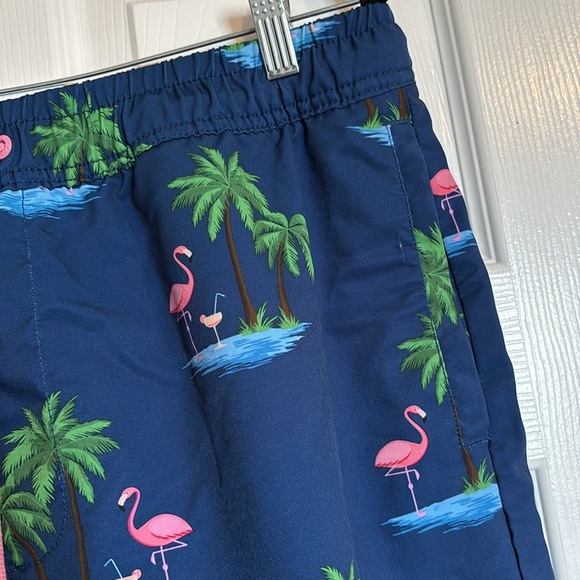 Sperry men’s blue tropical flamingo 5” inseam swim trunks size XL - Picture 3 of 6